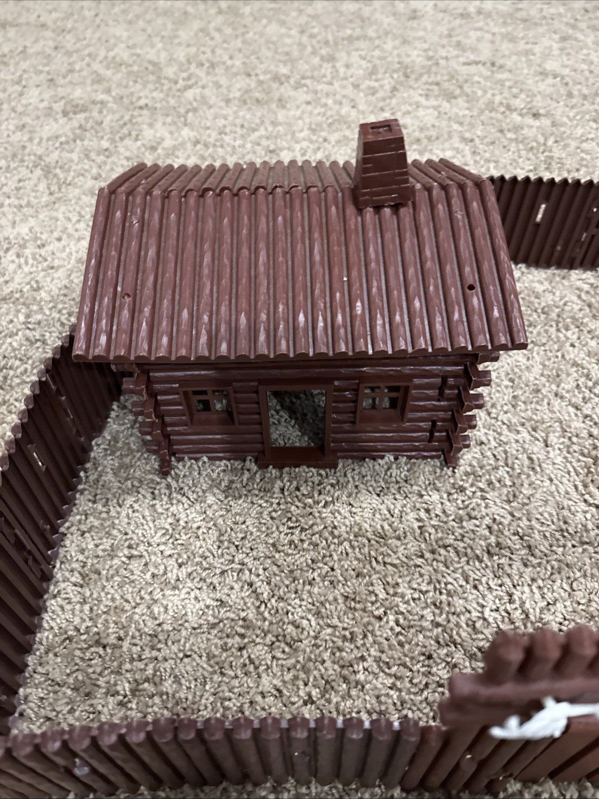 Vintage Jean Hoefler Fort Apache Western Set With Figures Horses Extras Germany