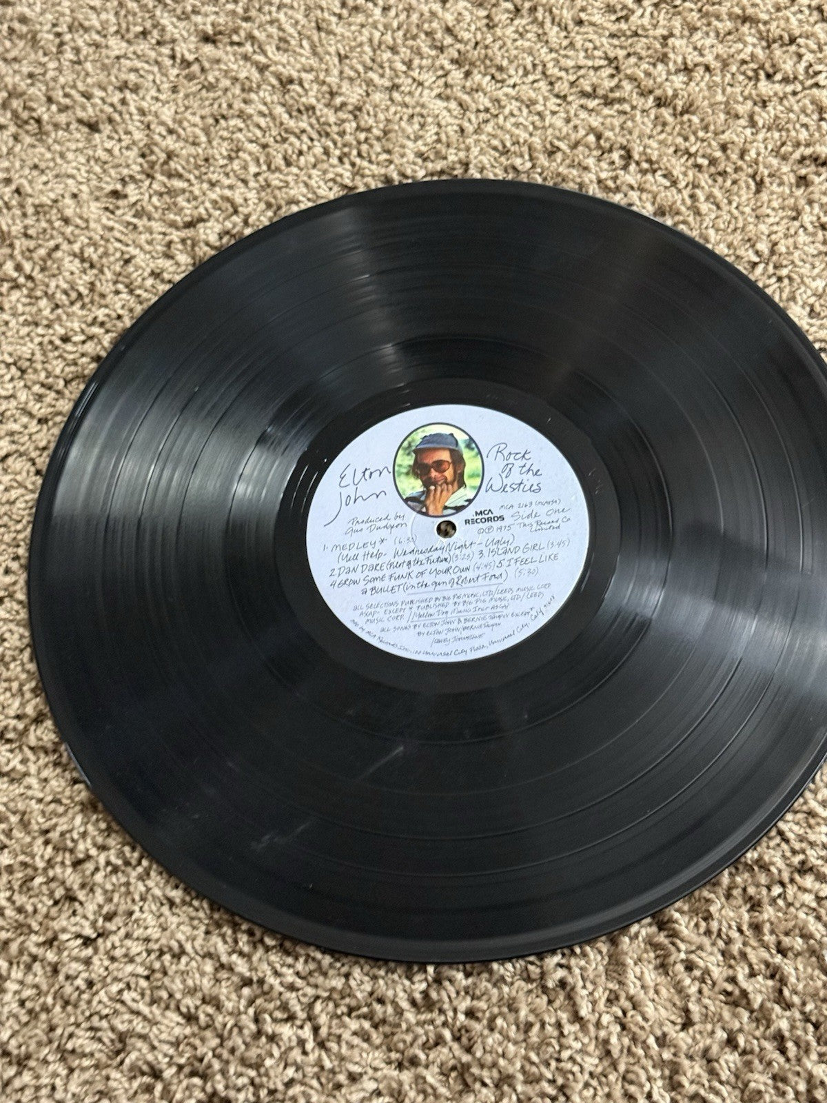 Elton John Vinyl 4 LPs Madman Dont Shoot Me Captain Fantastic Rock Westies