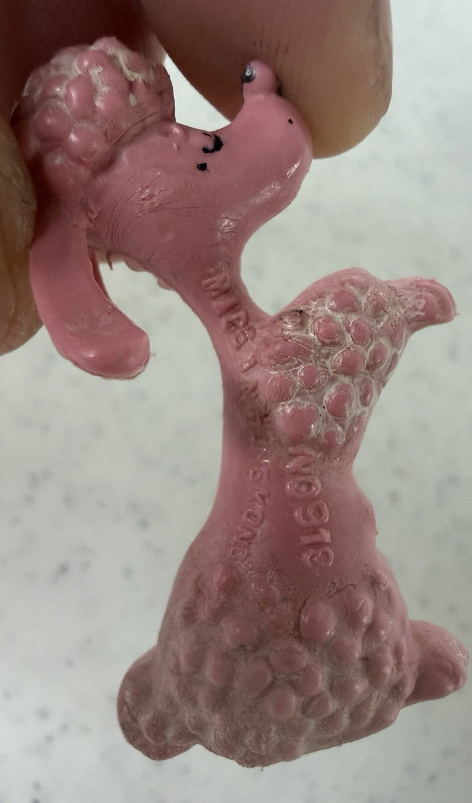Vintage Plastic Dog Figure Lot Oral-B Dachshund Jak Pak Come to the Fair