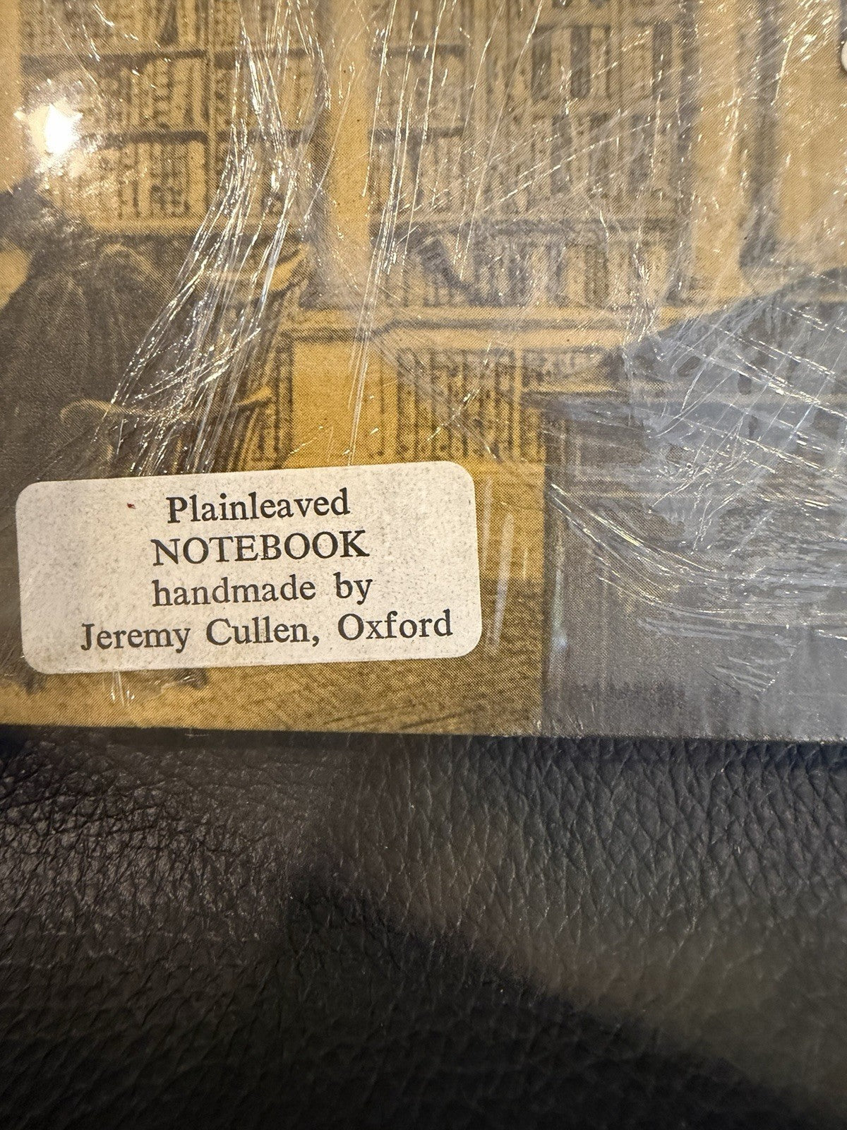 Jeremy Cullen Oxford Handmade Notebook Set Bodleian Library Plain Leaved Pair