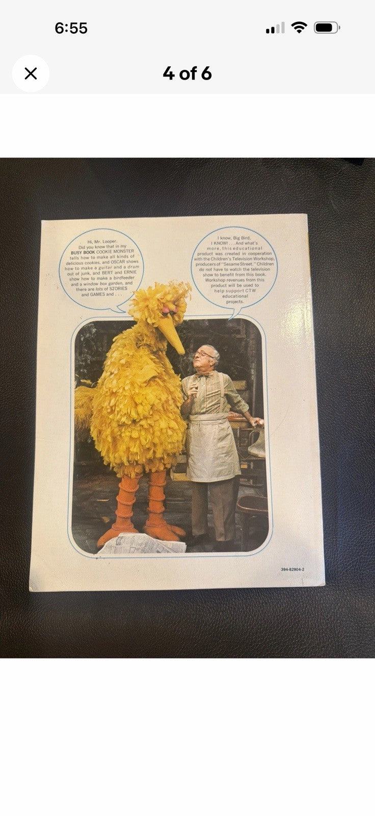 Vintage Sesame Street Golden Shape Books Light Learn Game Big Bird Ernie Bundle