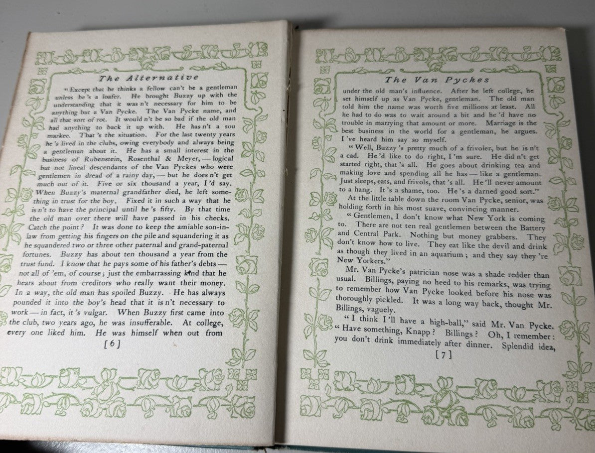 The Alternative George Barr McCutcheon 1909 Harrison Fisher Illustrated Book