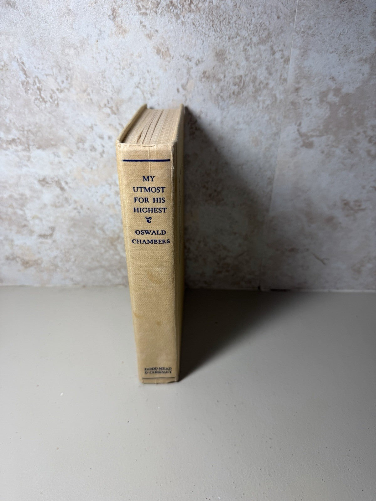 My Utmost for His Highest Oswald Chambers Dodd Mead 1935 Hardcover Devotional