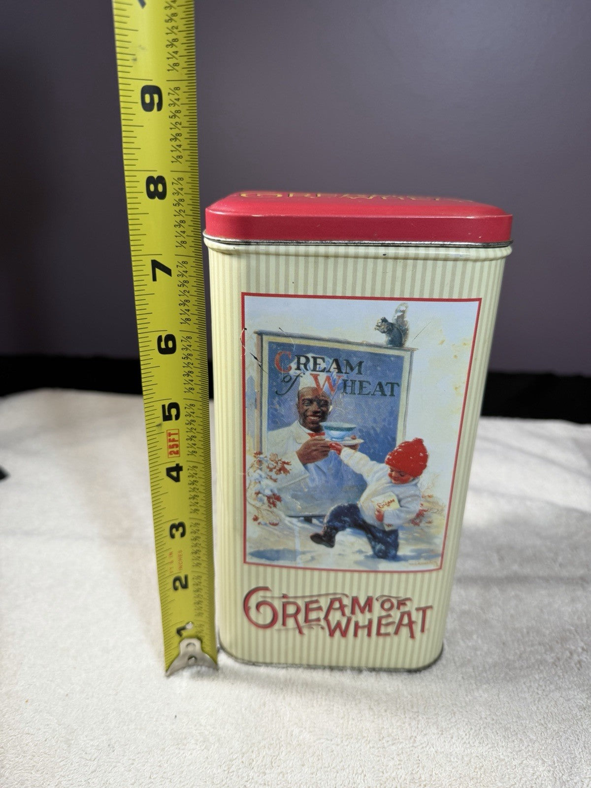 Nabisco Cream of Wheat Tin 1998 Empty Advertising Collectible Can