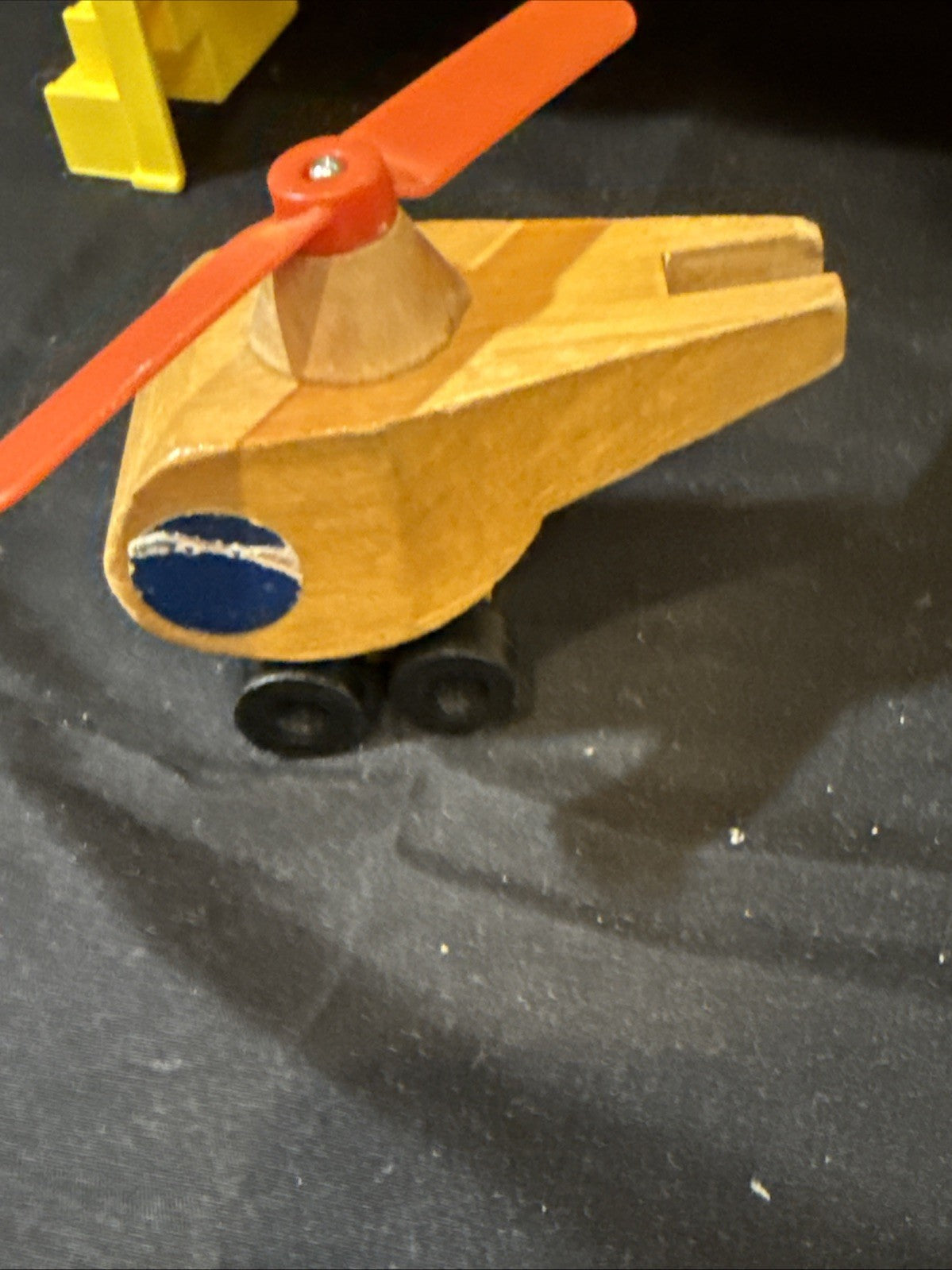 1972 Mattel Preschool Airport Playset Plane Copter Truck Vintage Incomplete