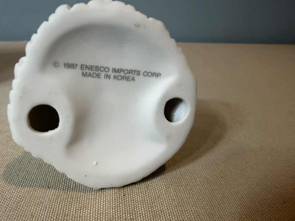 Vintage 1987 Enesco My First Communion Praying Girl Ceramic Figurine With Box