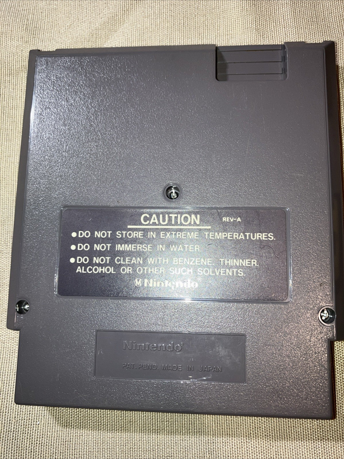 Vintage Top Gun Nintendo NES Authentic Cartridge Tested