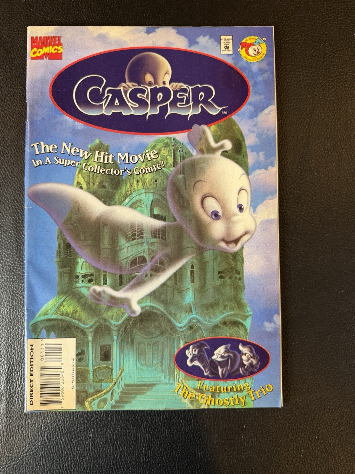 Vintage Casper The Friendly Ghost Books Comics Mad Libs Card Game Bundle
