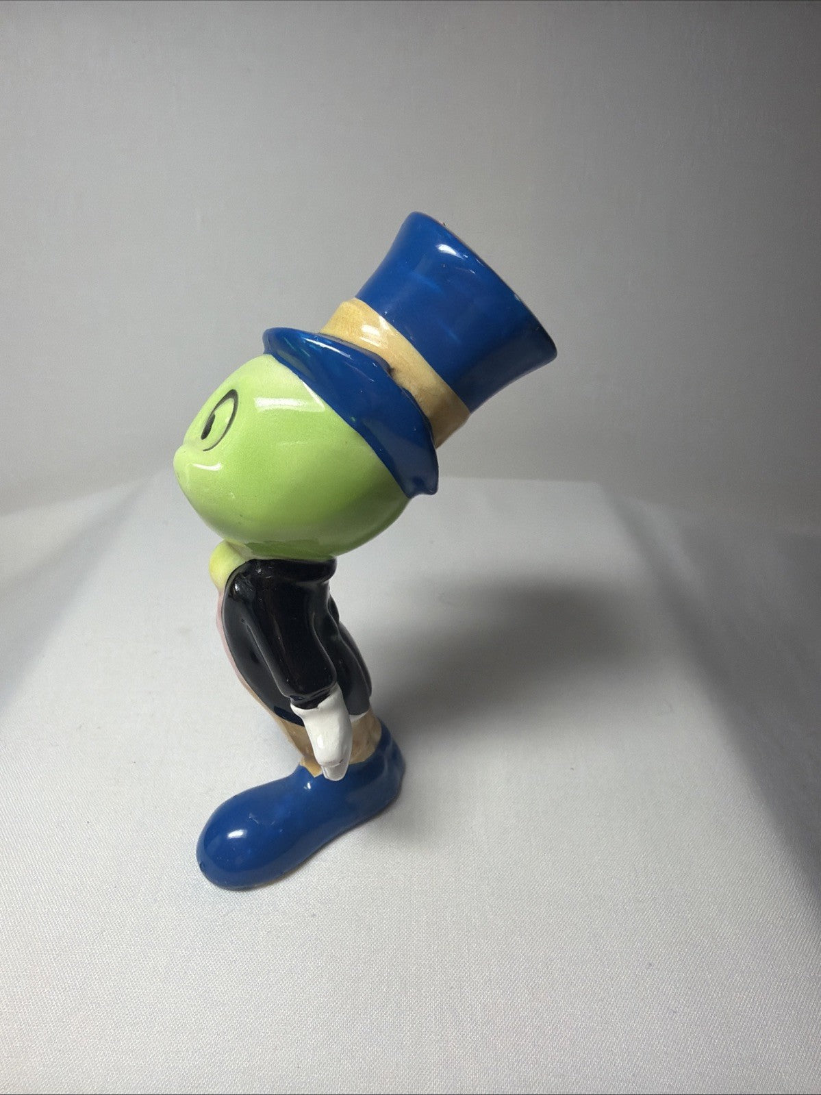 Jiminy Cricket Porcelain Figure Disney Japan Vintage