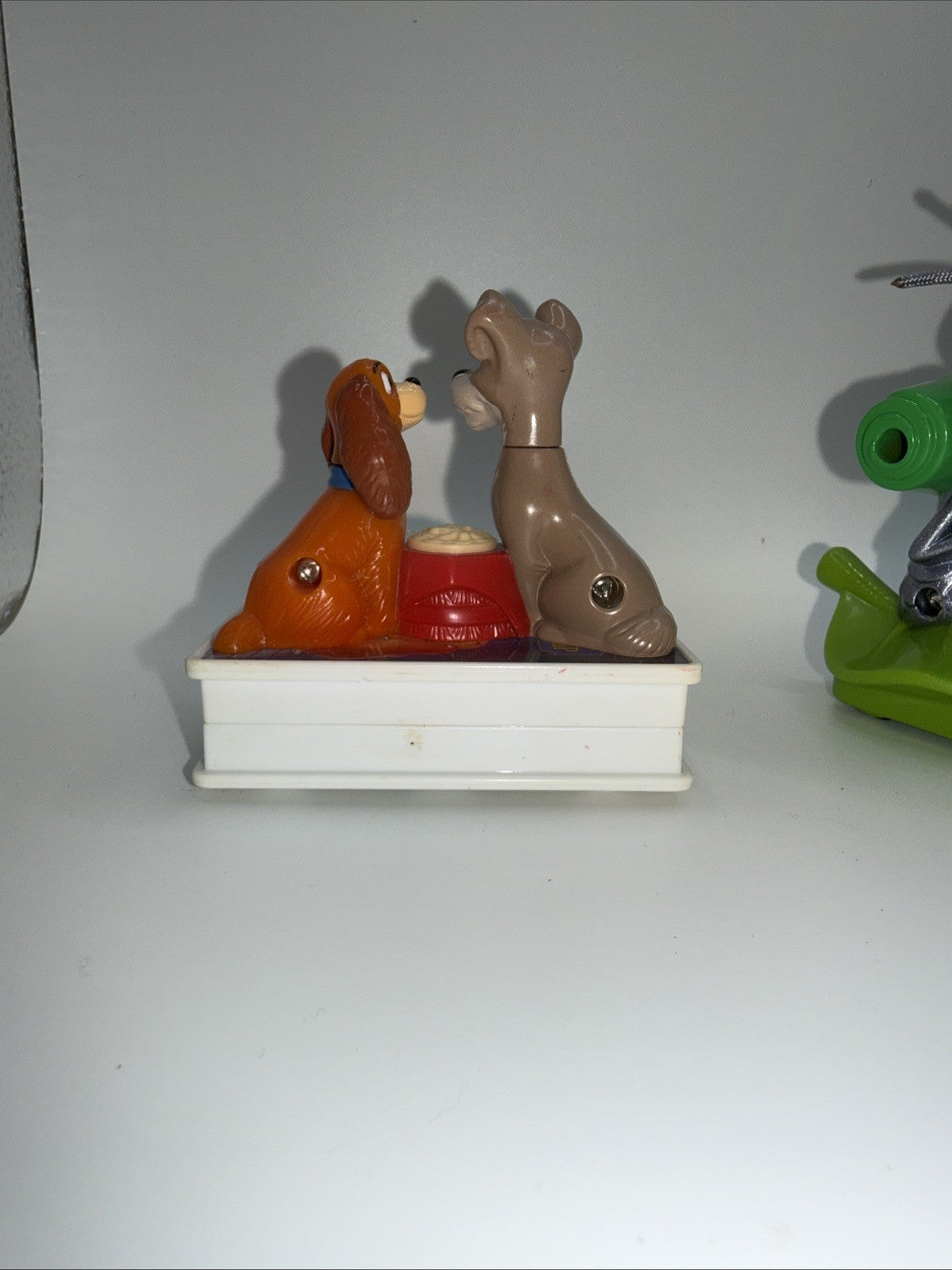 Lot Of 4 Vintage Disney Happy Meal Toys Lady Tramp Flick Tarzan Rescue Rangers
