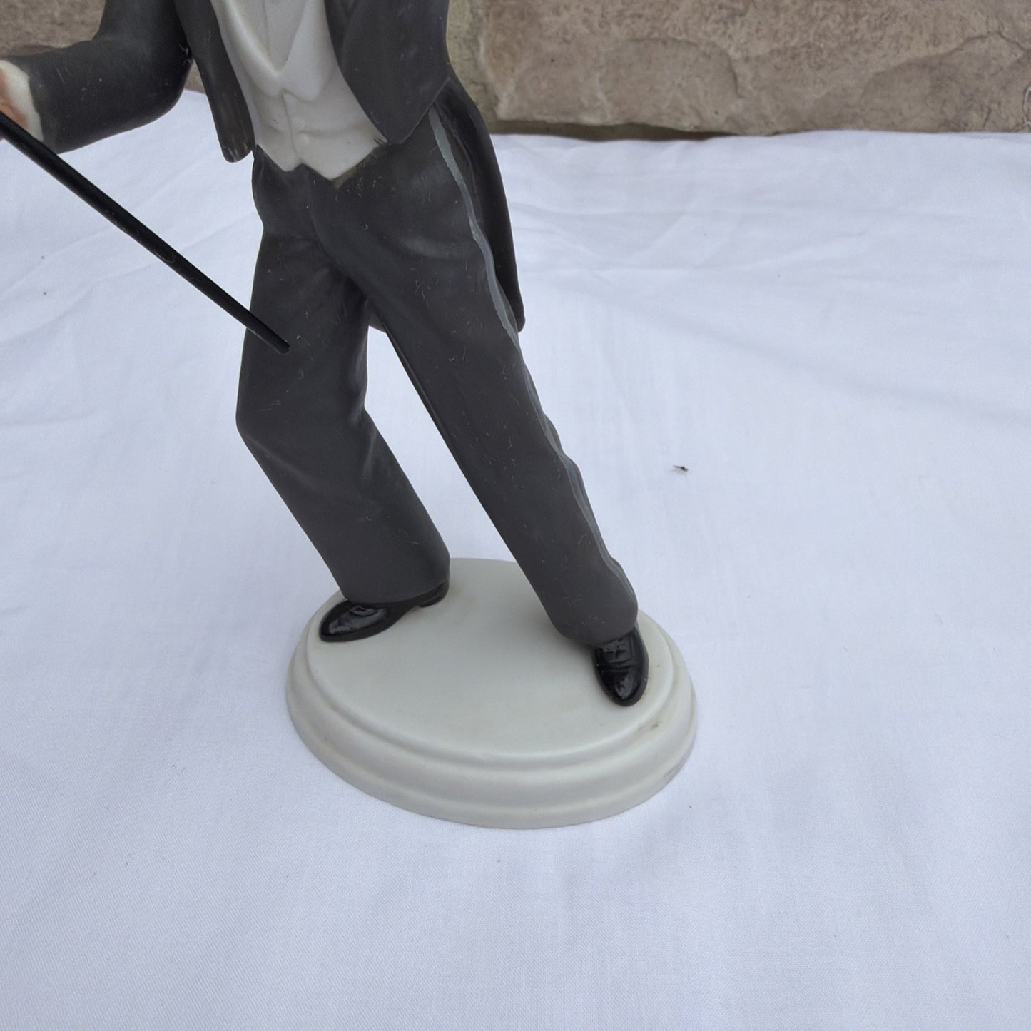 Avon Fred Astaire Figurine 1984 Images of Hollywood Porcelain 7"x3"