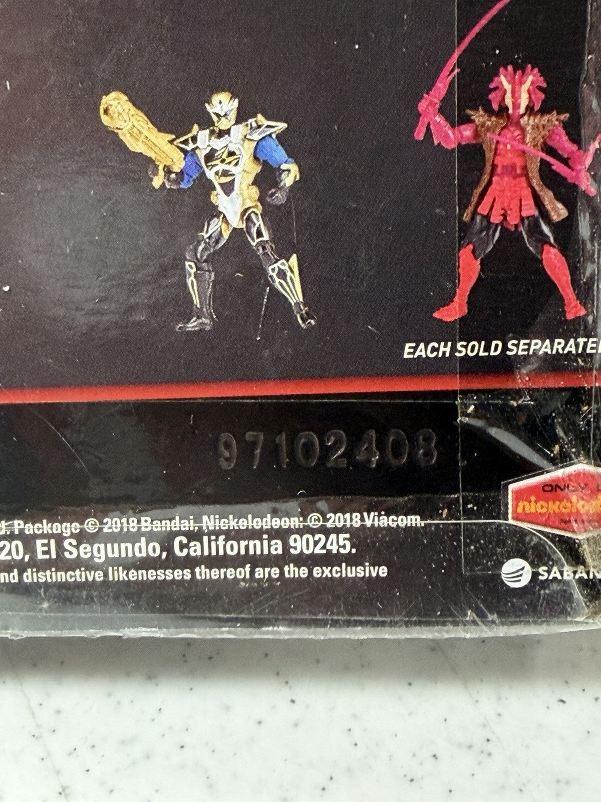 Power Rangers Super Ninja Steel Ripcon Action Figure Bandai New Sealed