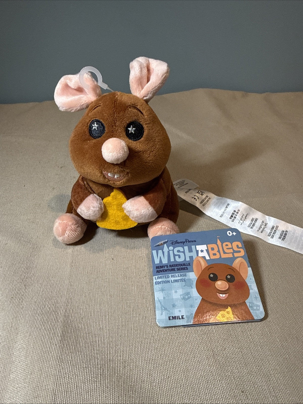 Disney Parks Ratatouille Wishables Emile Plush Remys Ratatouille Adventure