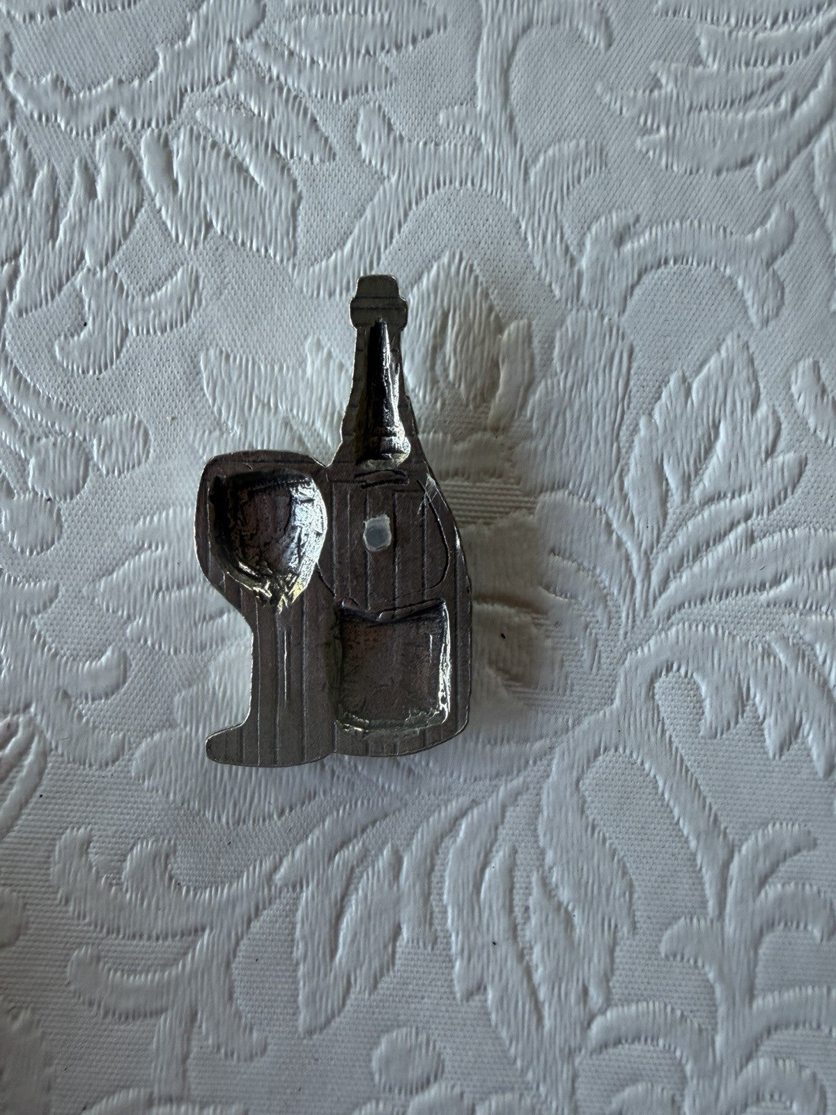 Vintage Wine Charms Drink Marker Set Vineyard Pewter Wine Is Mine Barware Gift