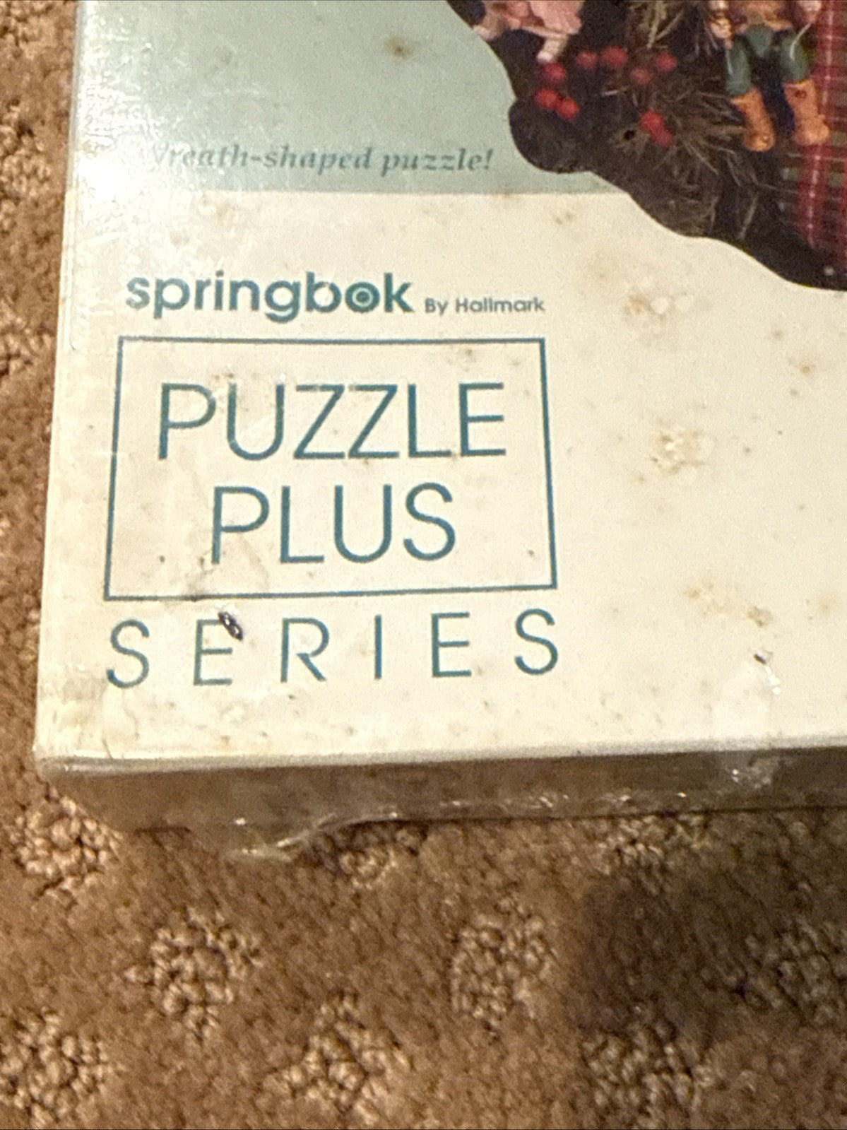 Vintage Christmas Jigsaw Puzzles Set of 5 Schmidt Bits Pieces Hallmark Santa 3D
