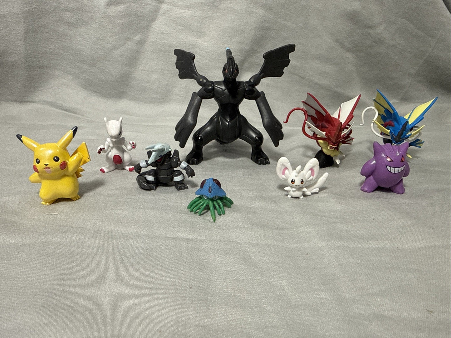 Pokemon Figure Lot 9 Piece Mixed Character Collectible Set