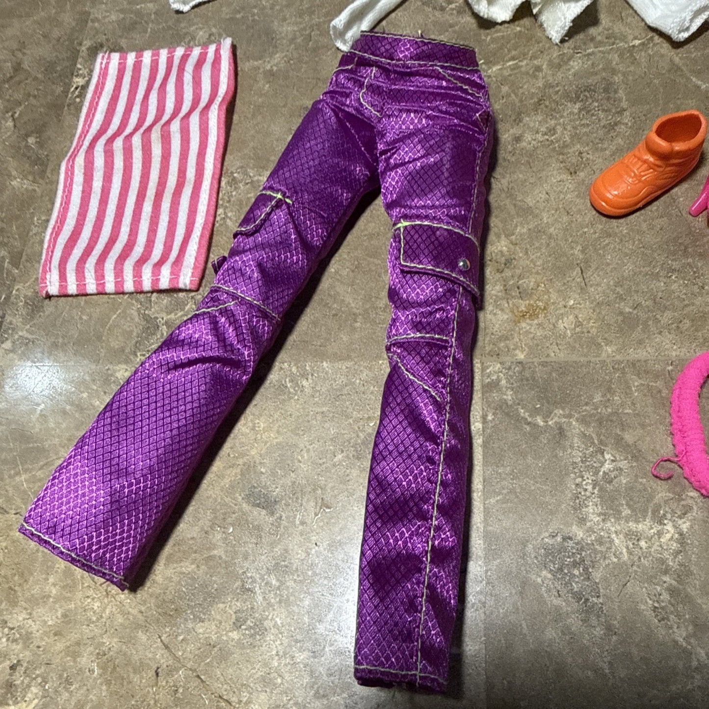 Barbie Fashion Lot Y2K Cali Girl Pants Accessories Clothes