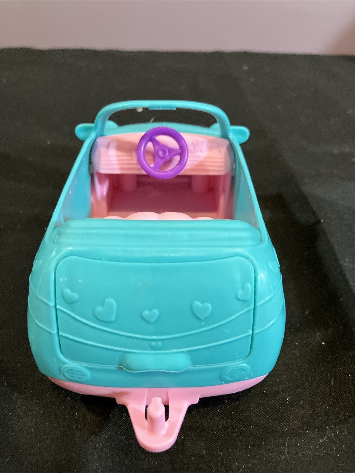 Barbie Chelsea Camper Playset Pink Trailer Teal Car Mattel 2018 - No Accessories