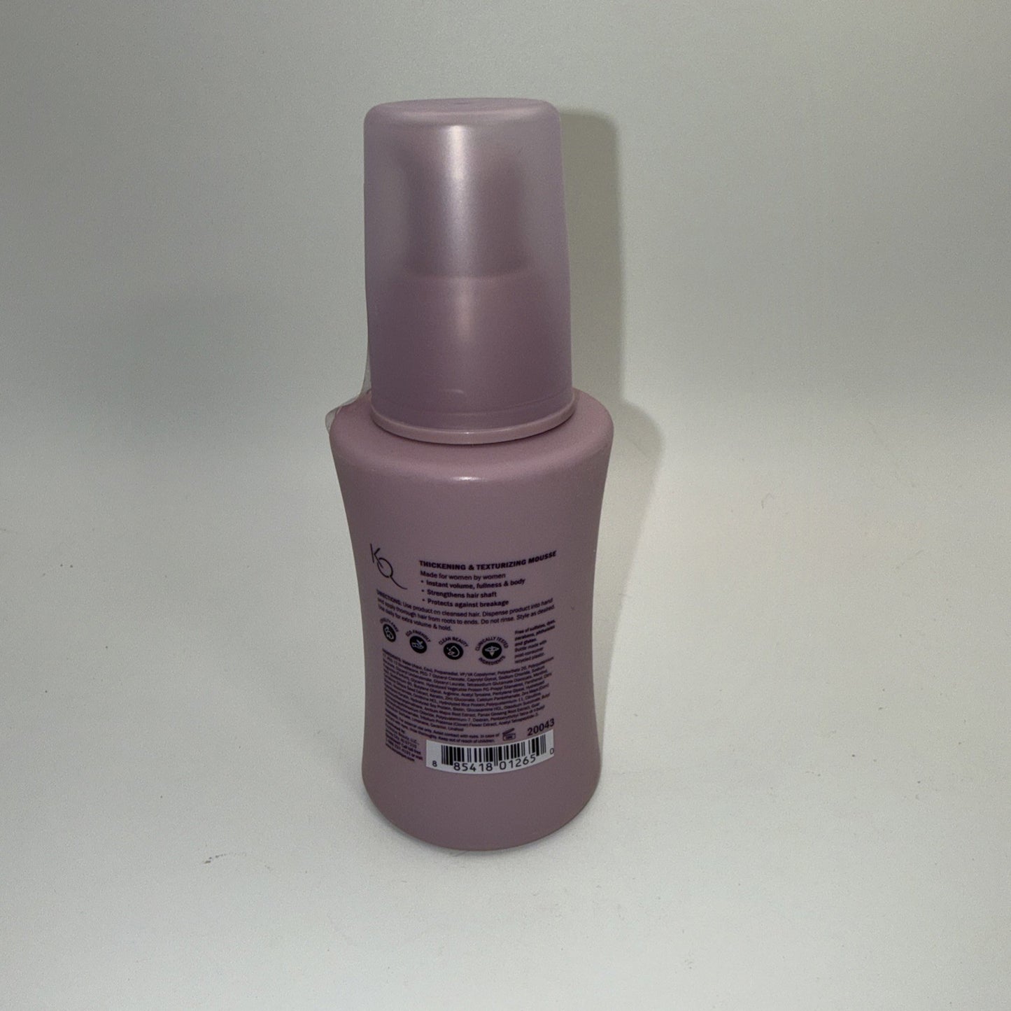 Keranique Thickening Texturizing Mousse 3.4 Fl Oz Rejuvenate Healthy Hair