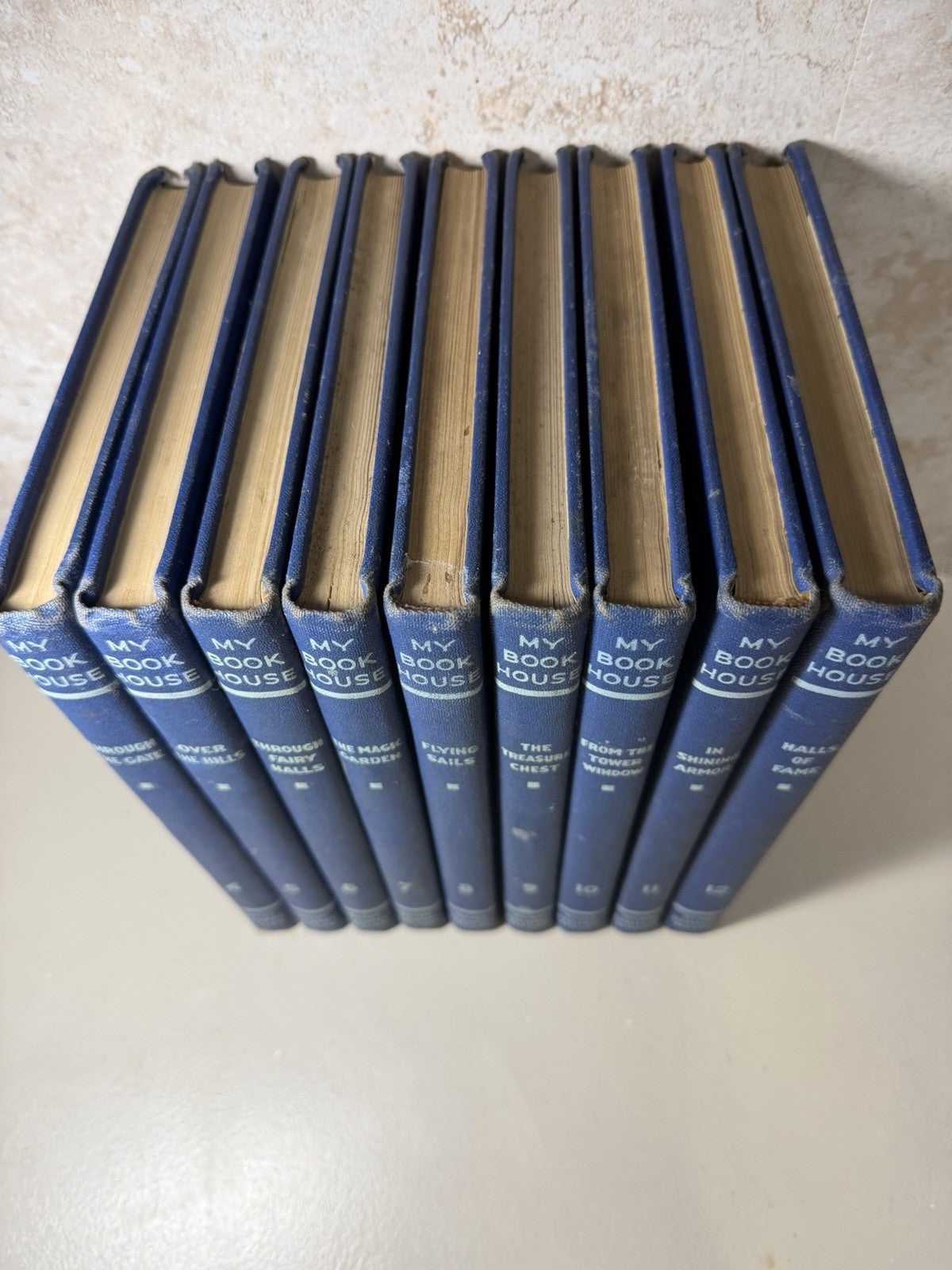 Vintage My Book House Set Volumes 4-12 Oliver Beaupre Miller Books