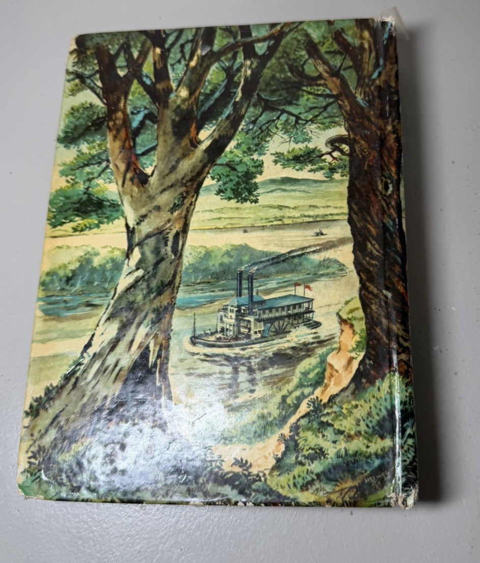 Vintage Mark Twain Hardcover Books Lot Tom Sawyer & Huckleberry Finn 1954-1959