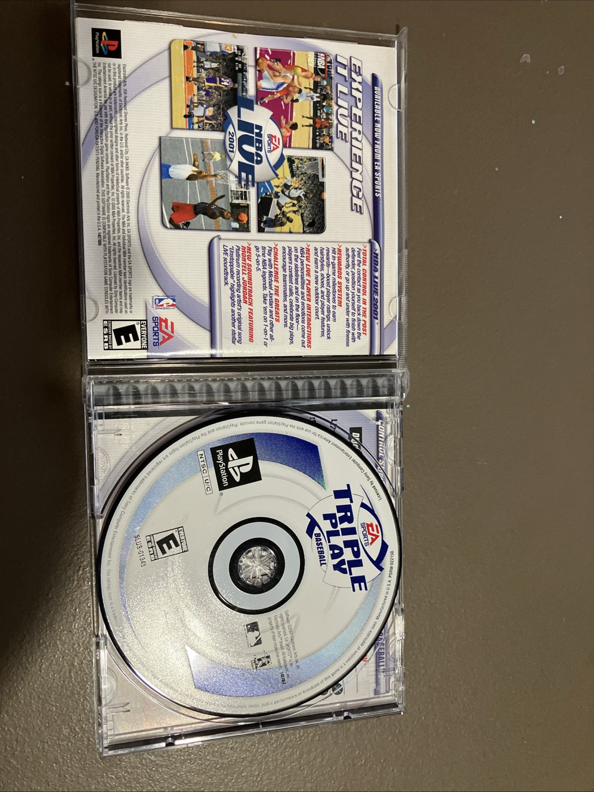 Triple Play Baseball 2001 Sony PlayStation 1 PS1 CIB Complete Game EA Sports PSX