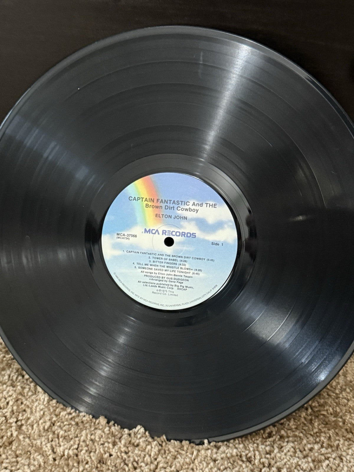 Elton John Vinyl 4 LPs Madman Dont Shoot Me Captain Fantastic Rock Westies