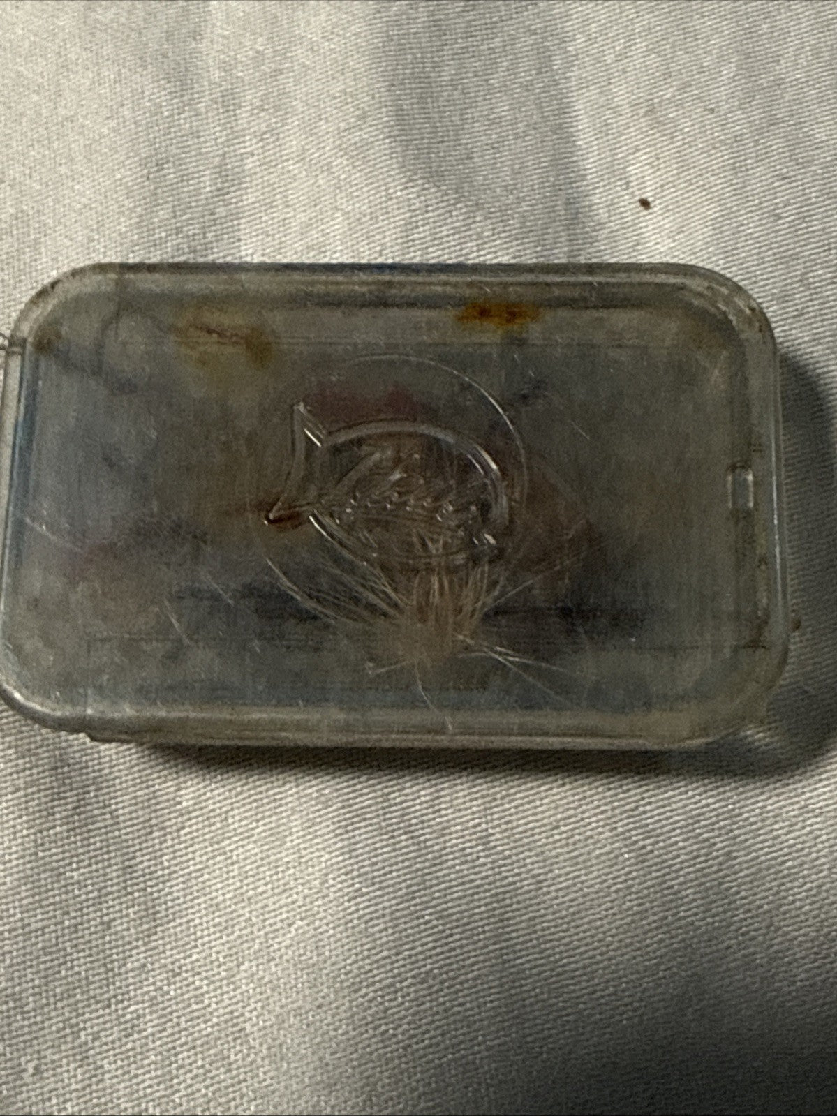 Fishing Spoon Lures and Dry Flies Lot Spinning Bait With Case