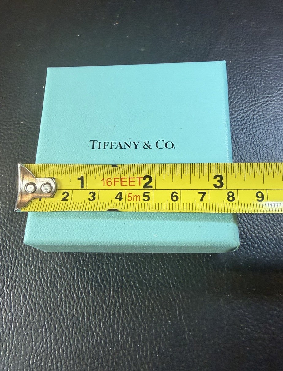 Authentic Tiffany & Co Blue Gift Box Empty With Insert Care Card Box Only 3"