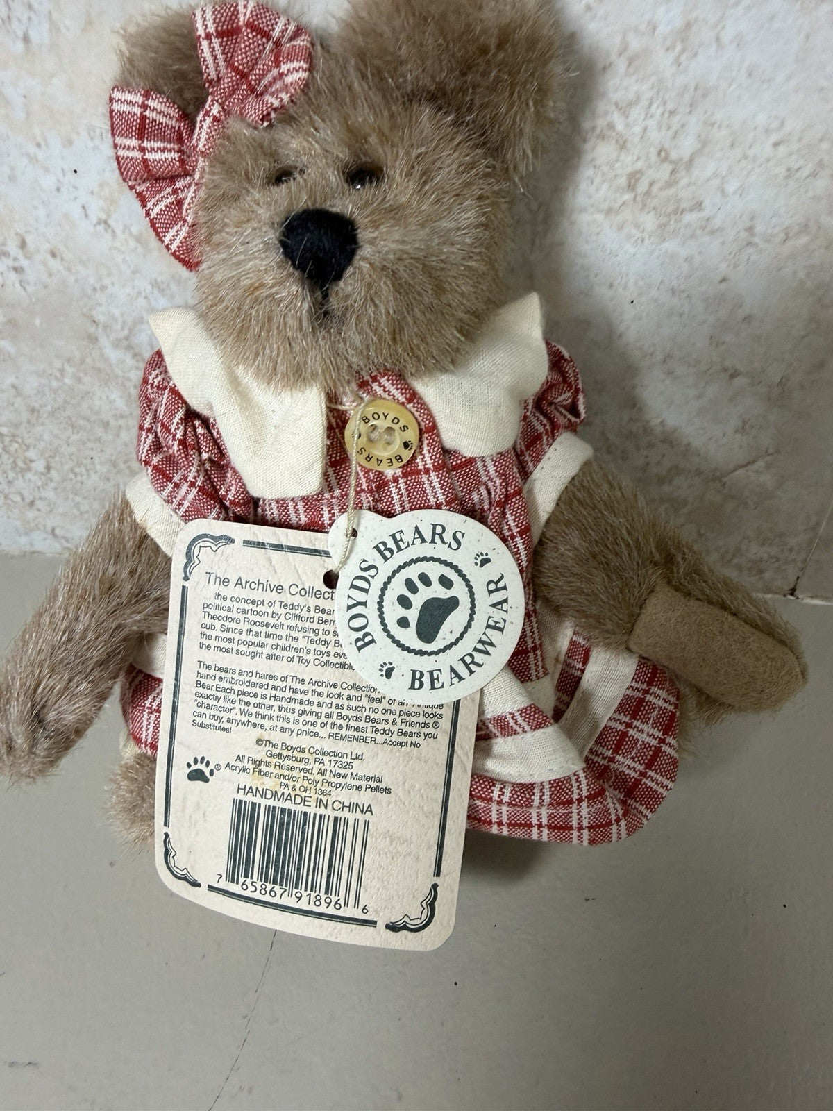 Boyds Bears Archive Collection Clark S Bearhugs Lois B Bearlove Plush Tags Lot