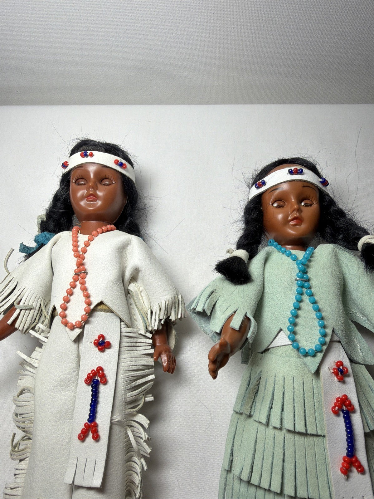 Vintage Native American Indian Heritage Dolls Oglala Sioux Sleepy Eye Dolls