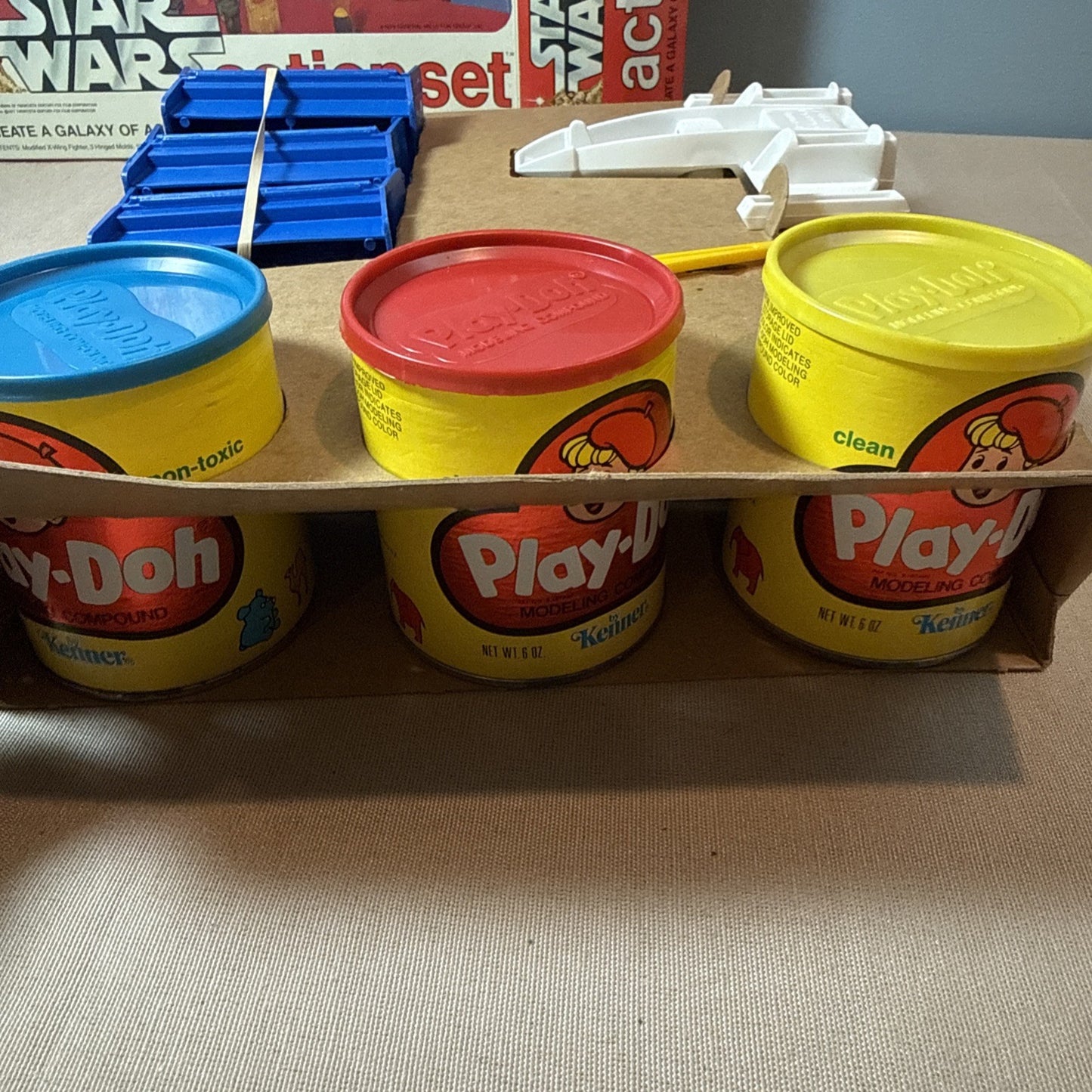 Vintage 1977 Kenner Star Wars Play Doh Action Set 21580 Complete
