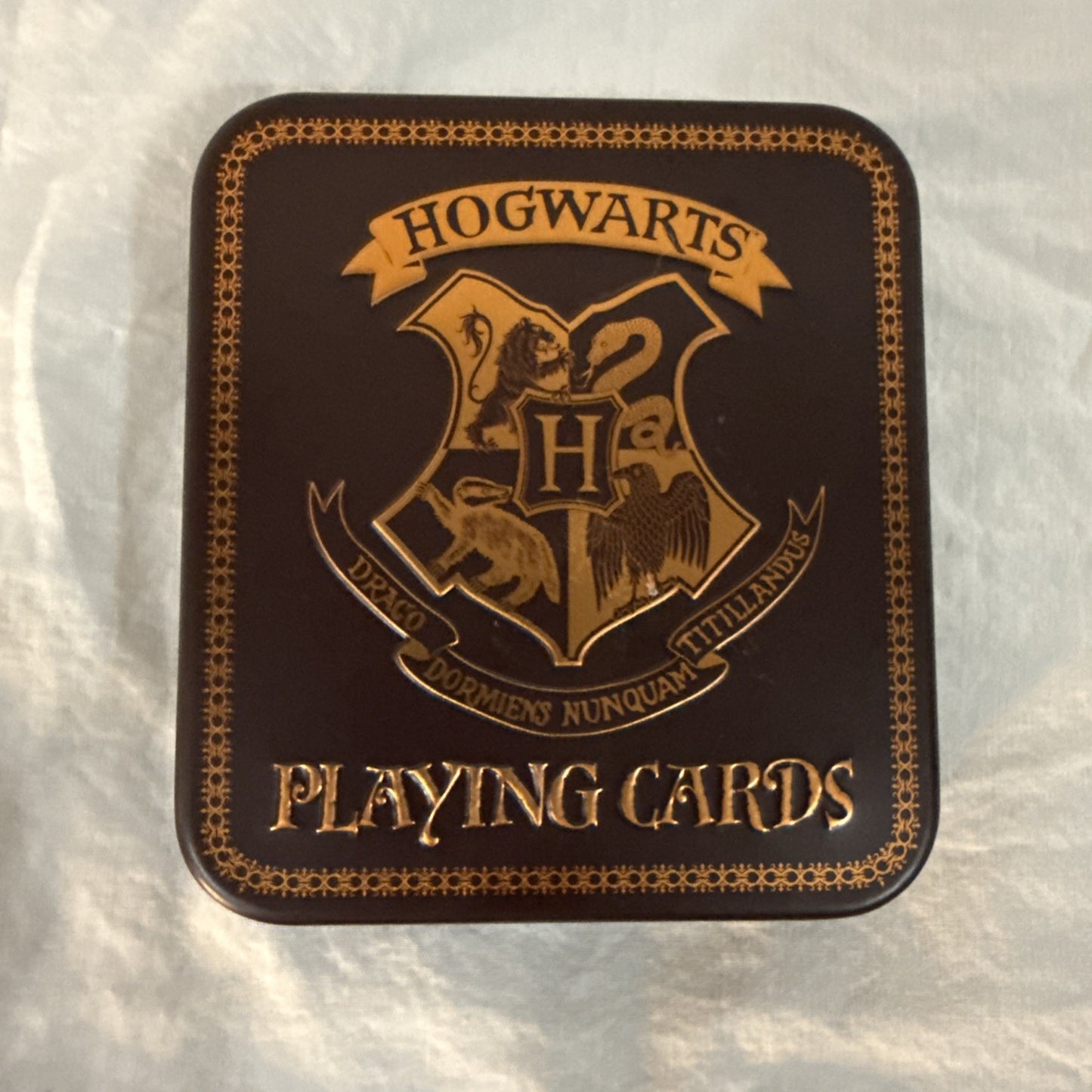 Harry Potter Playing Cards -Hogwarts full set 52 card - wizarding world Open Box