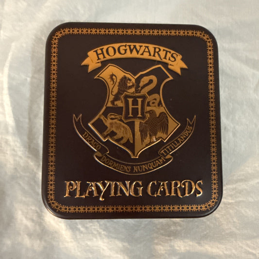 Harry Potter Playing Cards -Hogwarts full set 52 card - wizarding world Open Box