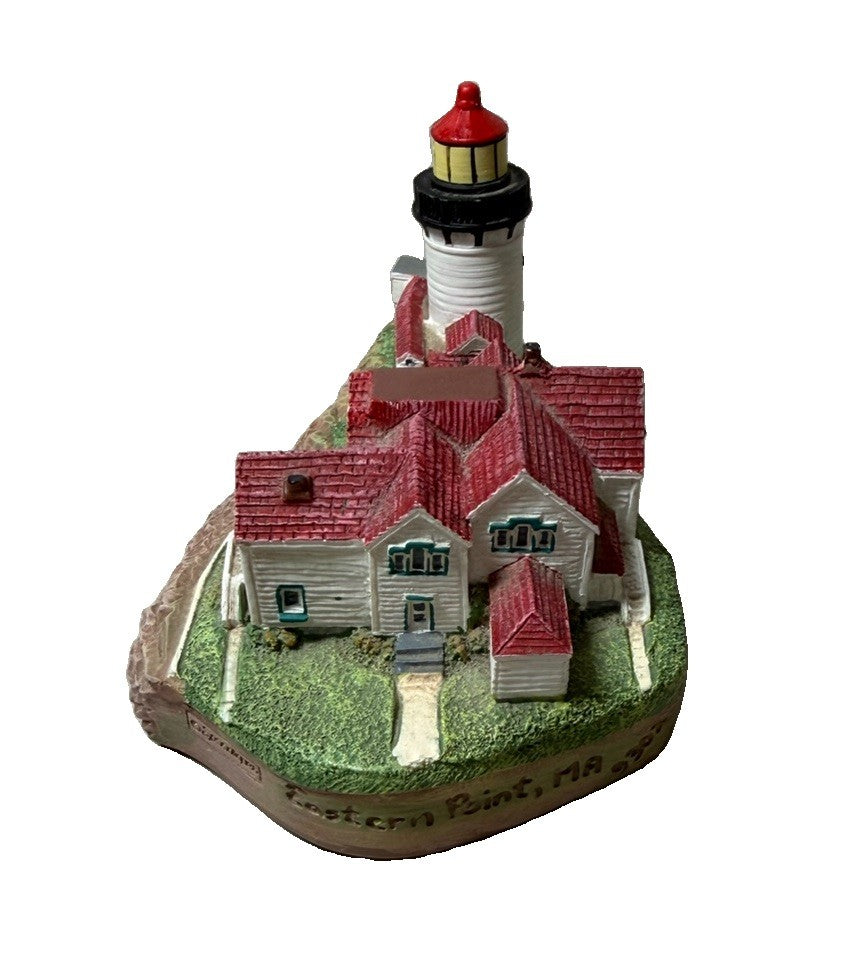 Spoontiques Eastern Point Maine Lighthouse Figurine 009302 Coastal Statue Decor