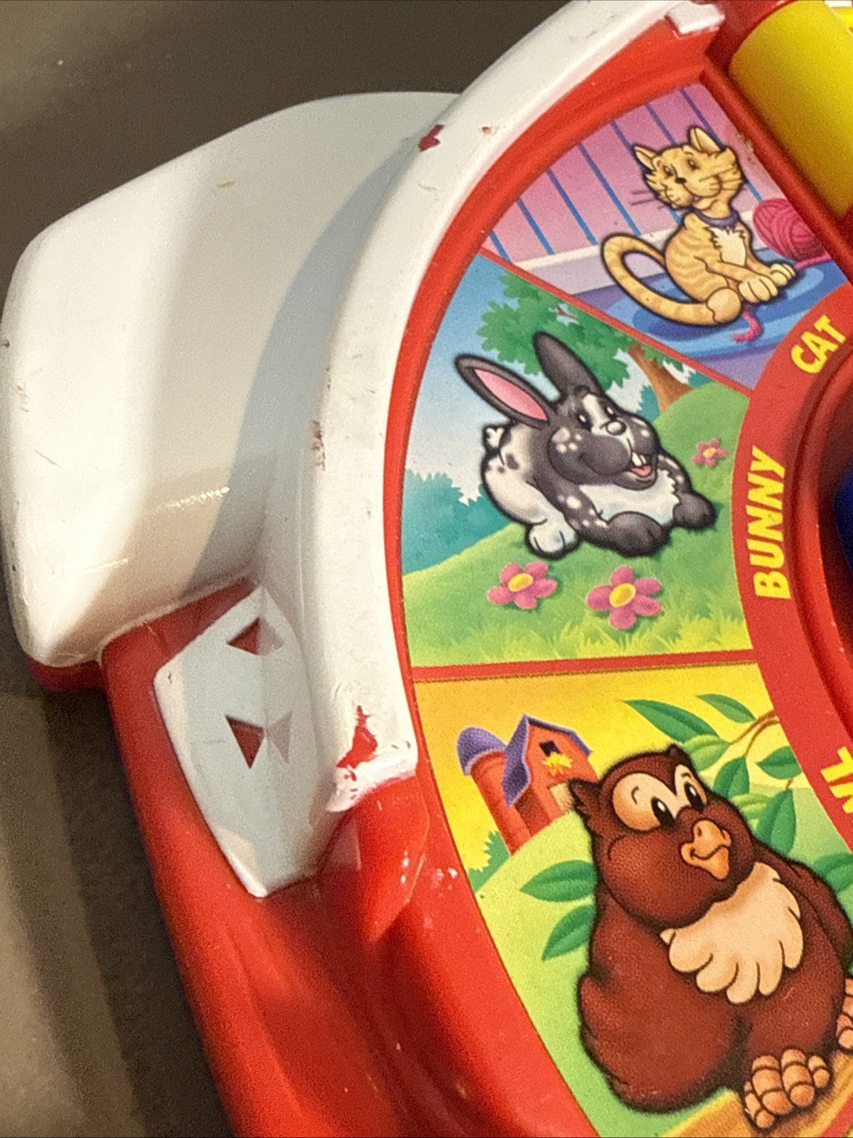 Mattel See N Say Animal Sounds Toy Talking Learning Toy Works 2003