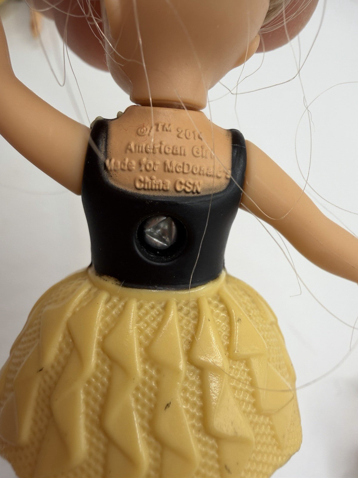 American Girl McDonalds 2014 Mini Doll Ballerina Figures Happy Meal Toy Lot of 4