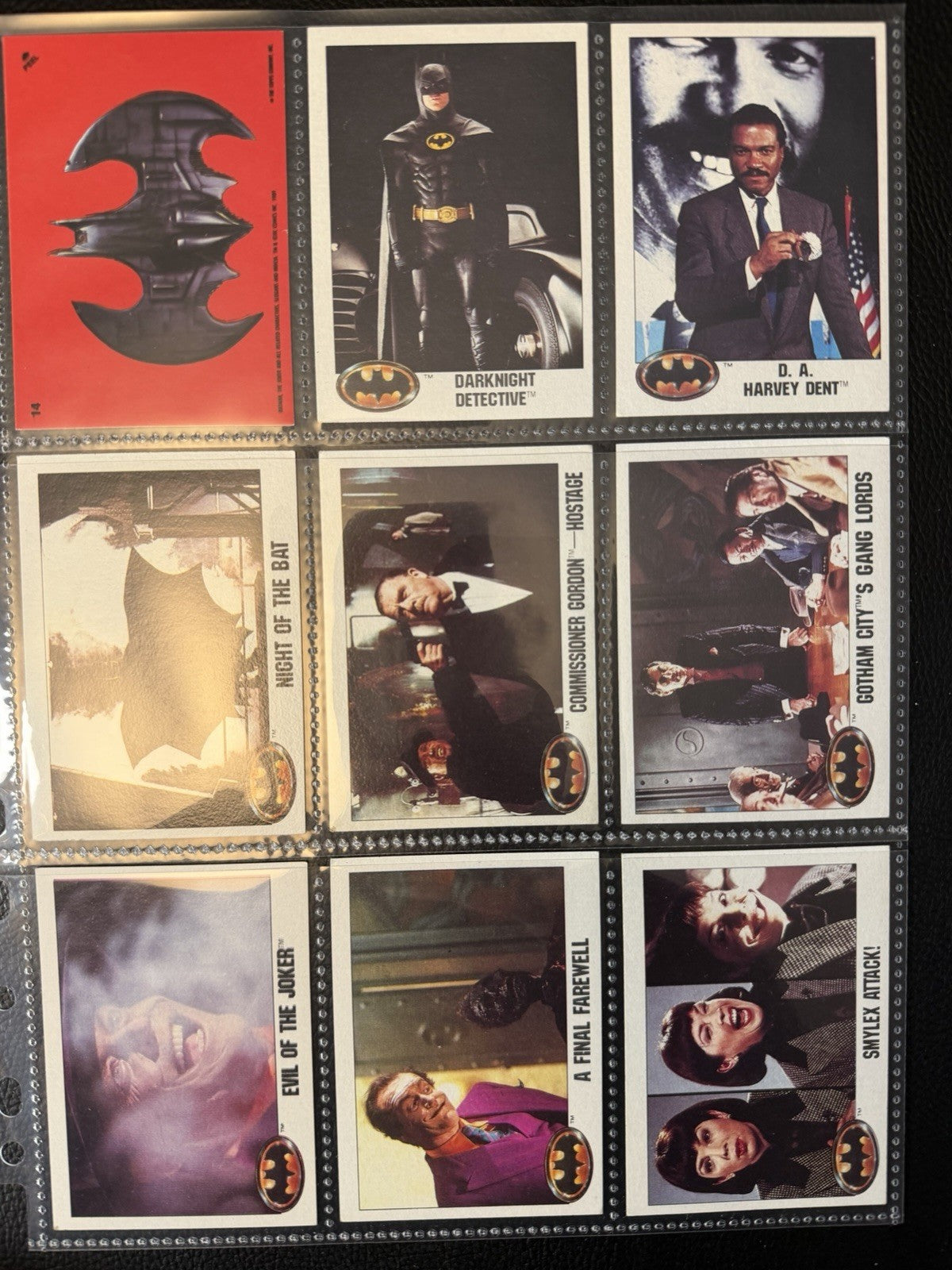 Vintage Batman Mixed Bundle Magazines Trading Cards Keychain