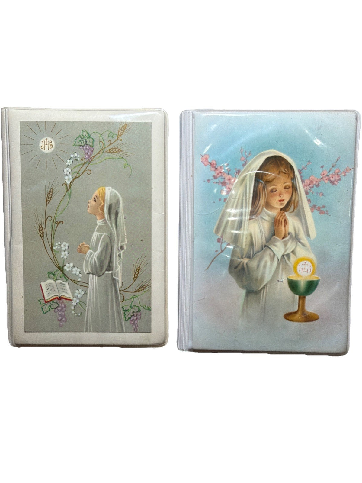 Blessed Trinity Missal First Holy Communion Padded Books 1972 1973 Set