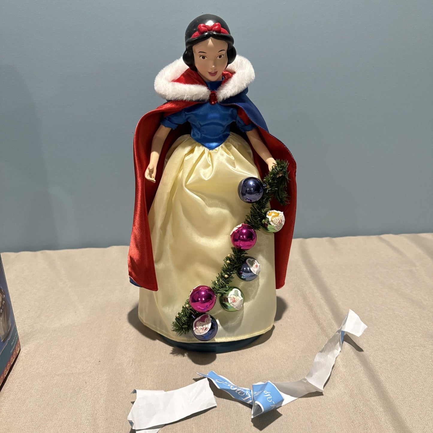Vintage Telco Snow White Animated Musical Figure 15" Disney Works