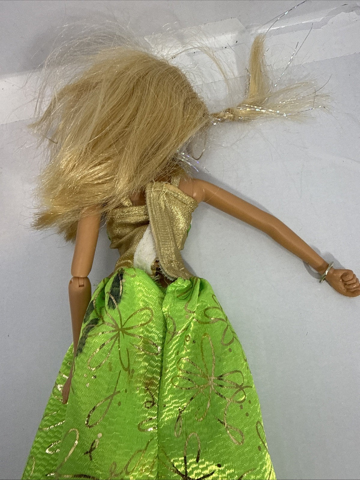 Barbie in a Tropical Splash Gift Pack Lime Green Floral Maxi Dress Doll