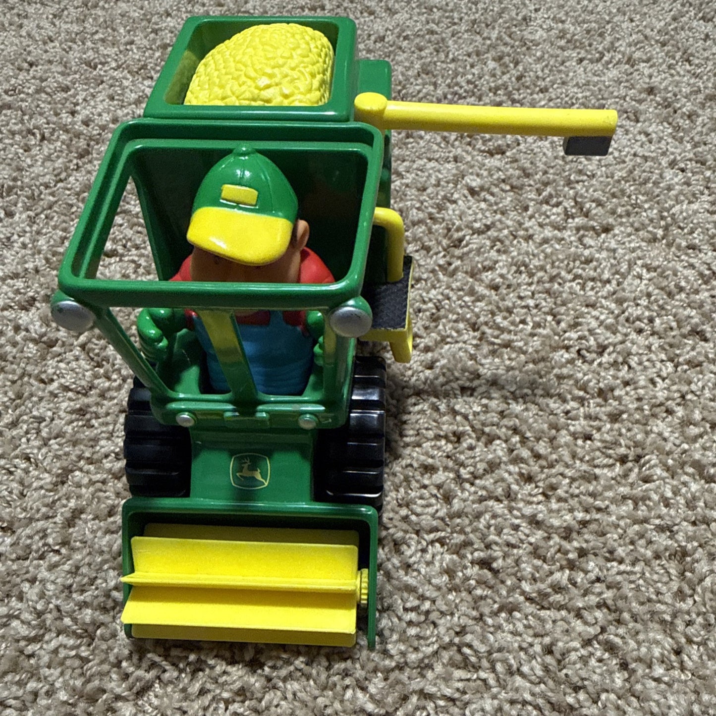 2010 John Deere RC2 Tractor with Tiller Thrasher and Driver Farm Toy Set