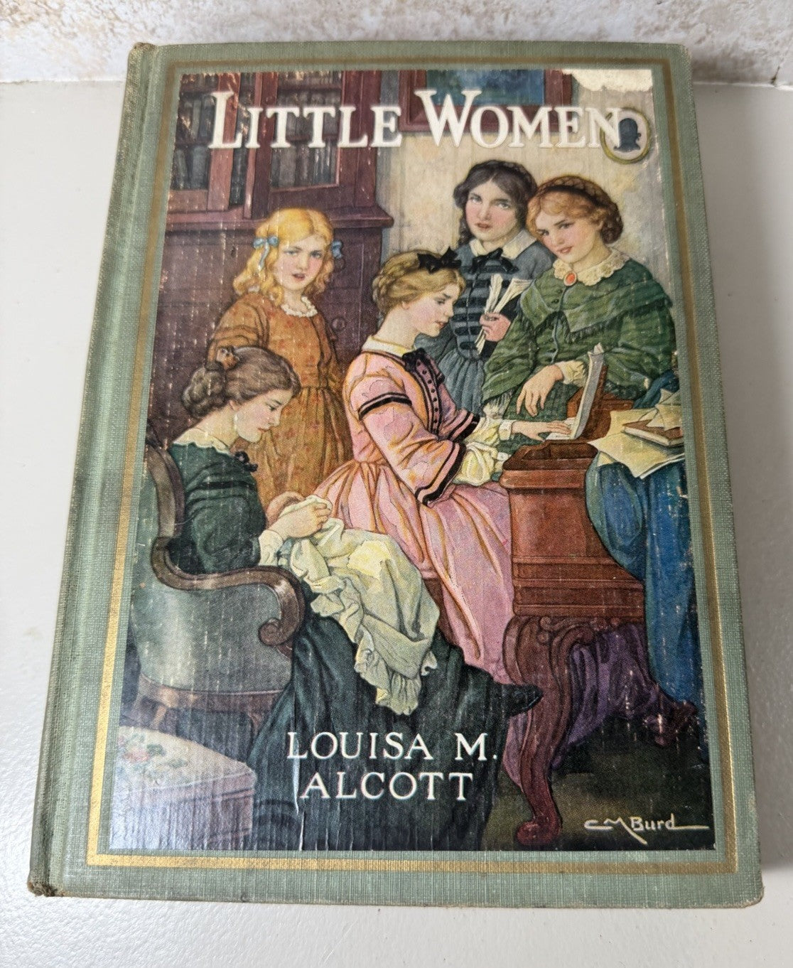 Antique 1926 Little Women Louisa May Alcott Winston CM Burd Illustrated Hardback