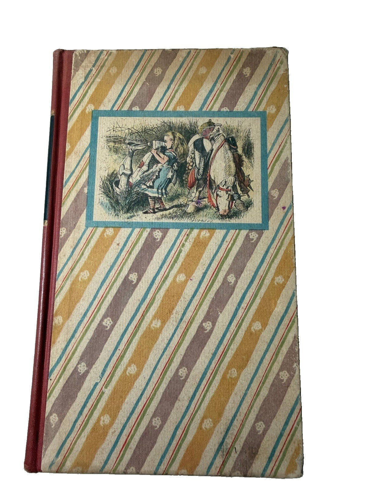 Vintage 1946 Through The Looking Glass Lewis Carroll Random House Tenniel Kredel