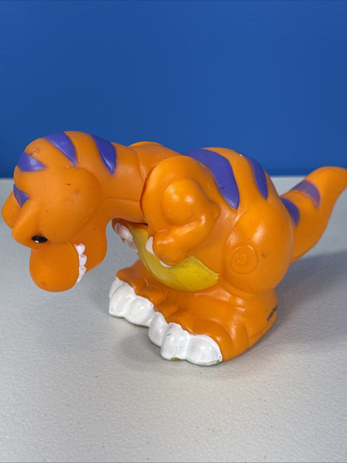 Vintage Fisher Price Little People Dinosaur Donald Egg Baby T Rex Cave Person