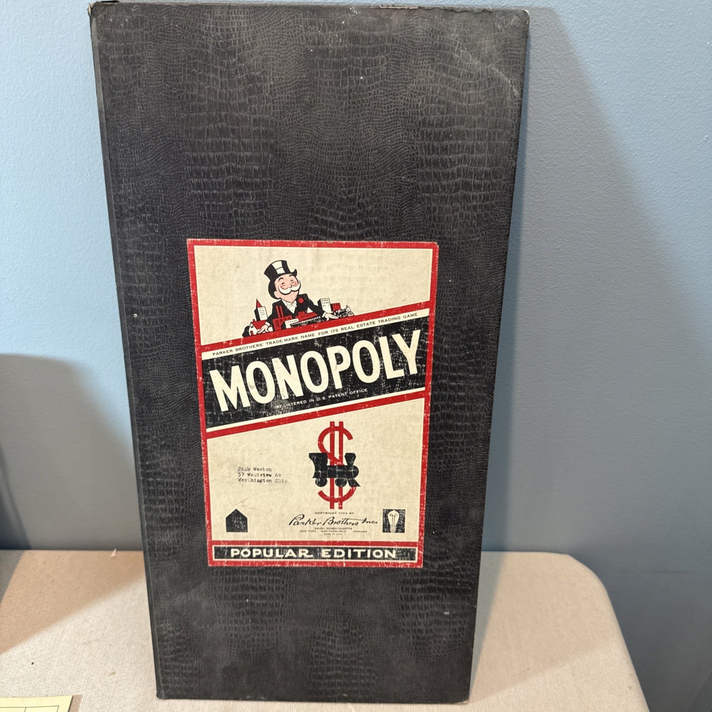 Vintage Board Game Lot Scrabble Monopoly Plus Bingo 456 Pick Up Sticks Lot of 4