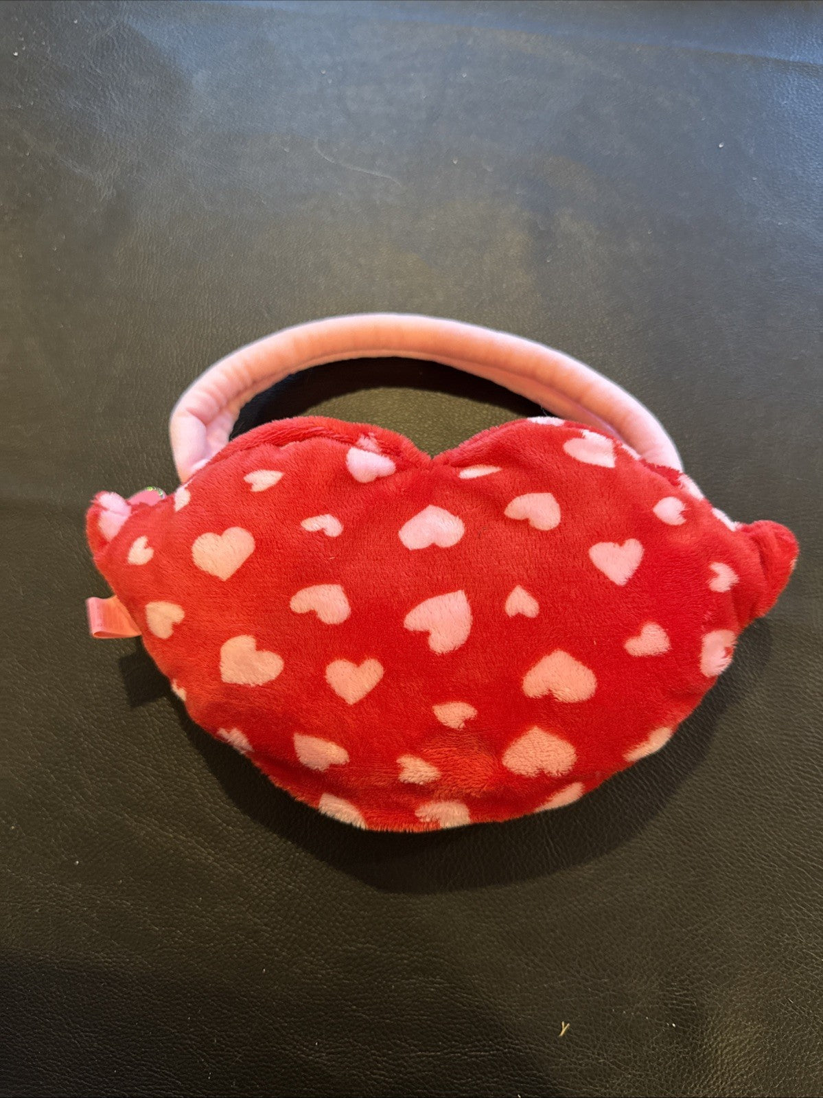 Ty Pinkys Smooches Purse Red Pink Hearts Plush NWT