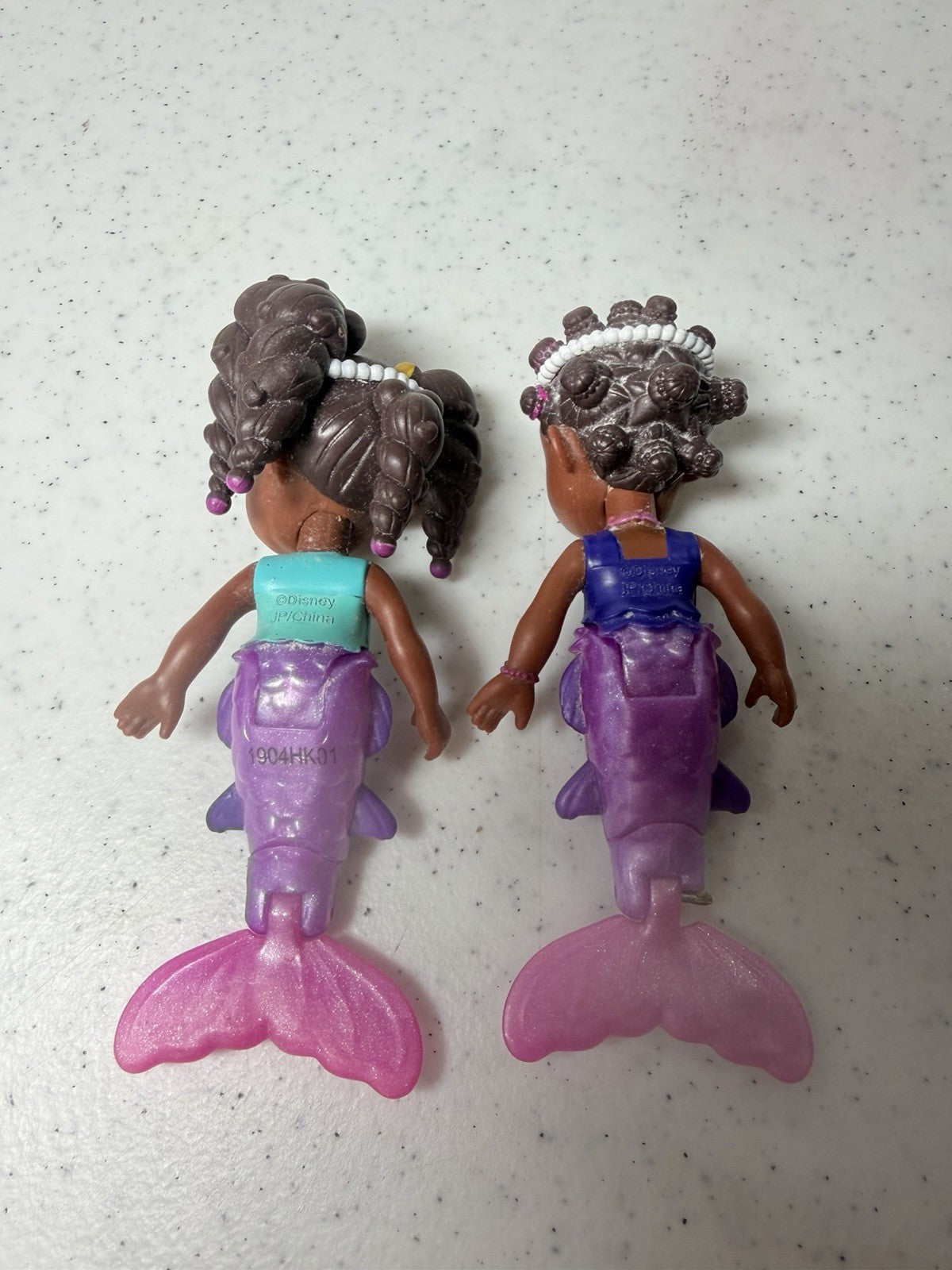 Disney Junior Ariel Royal Family Figure Lot King Triton Ursula Alana Ayanna