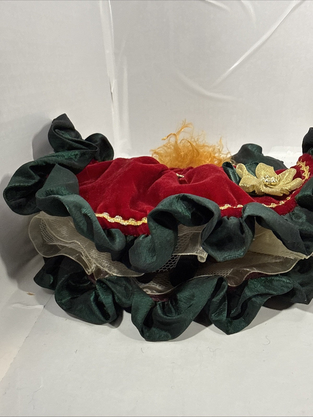 Katherines Collection Wayne Kleski Christmas Dolls Velvet Pair NWT