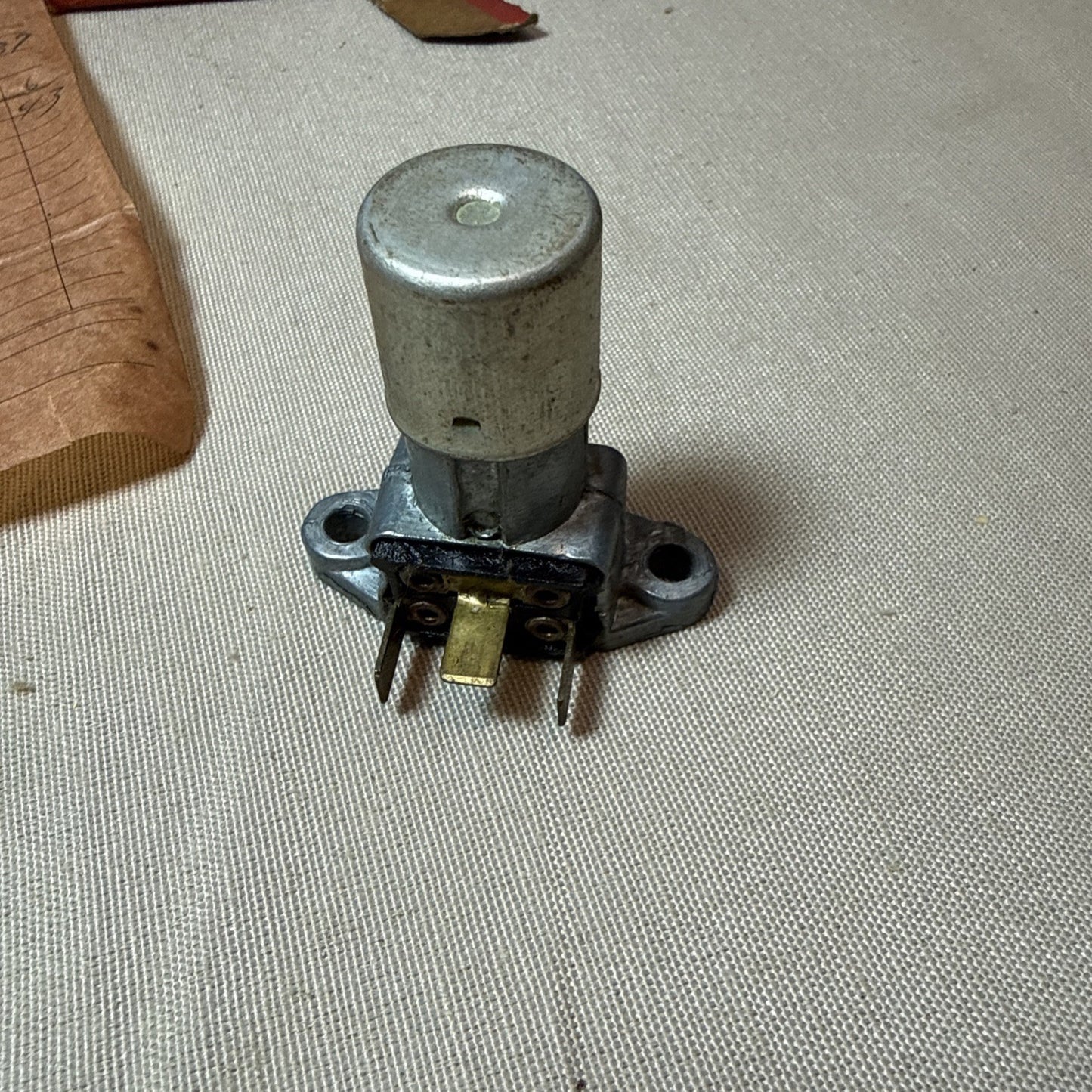 Vintage 1968 Standard DS-70 Headlight Dimmer Switch NOS Box Receipt Ford Mercury